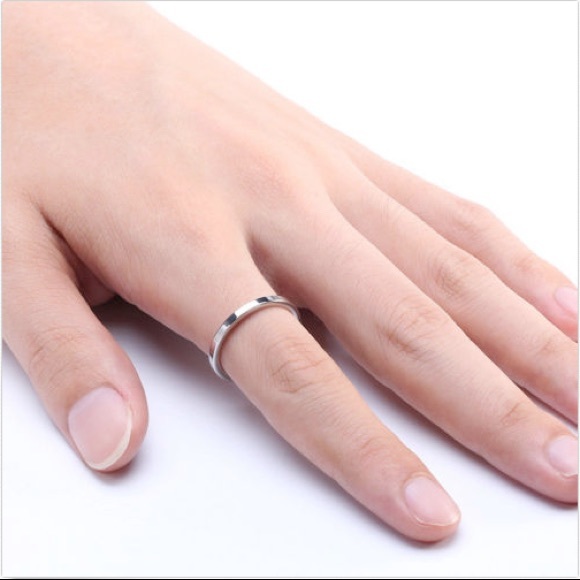 0.5-2Ct VVS CZ Set Wedding Ring 316L Stainless Steel - Picture 7 of 16